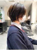 【斉藤航人】丸みとくびれのショートボブ【白髪染め可】【柏】