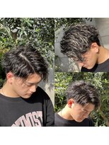 アレクサンドルオブカラーズカナザワ(ALEXANDRE OF COLORS KANAZAWA)&nbsp;ツイストスパイラルパーマ　メッシュ