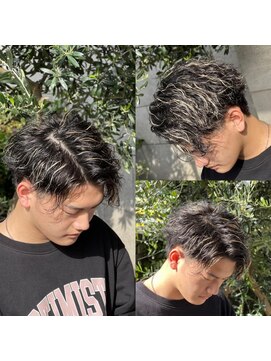 アレクサンドルオブカラーズカナザワ(ALEXANDRE OF COLORS KANAZAWA) ツイストスパイラルパーマ　メッシュ