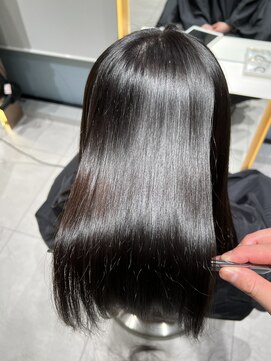 ロンドメリア 天神大名店(Lond Melia) ★大人ガーリー艶髪チョコレート髪質改善★ #髪質改善#縮毛矯正