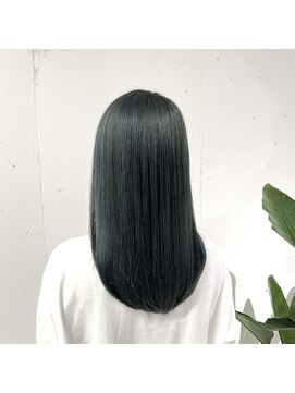 ジードットヘアー(g.hair) turquoise green