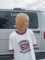 サンディーズ(Sandees)&nbsp;ブリーチ抜きっぱなしブロンドカラー