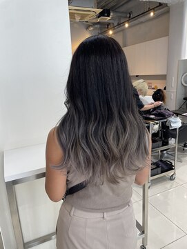 アライブ ハラジュク(ALIVE harajuku) 中韓mixバレイヤージュ