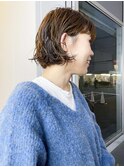 【CAF 照下　ミニボブパーマ】