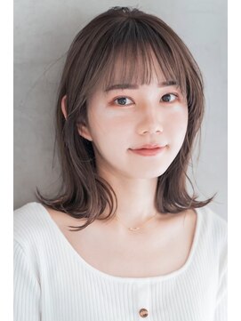 エイミー(Aimee) Aimee 町田  くびれショート×ミルクティーベージュ