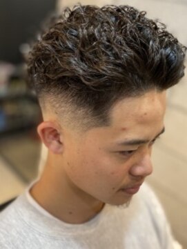 フランクスバーバーリザーブ 人形町店(FRANK’S BARBER RESERVE) ナチュラル宮城リョータ風パーマH