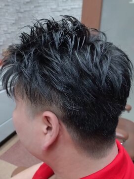 アポロカットステージ 相模大野店 アップバング/ツーブロックマッシュ<理容室>[メンズ/相模大野]