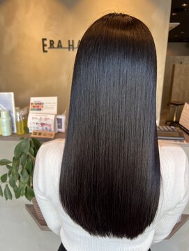 イーラヘアー(ERA HAIR) ブラック極上髪質改善ストレート天使の輪サラ髪美髪