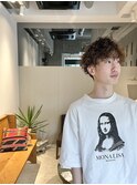 波巻きツイストスパイラルパーマ