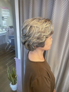 ヴァーチェ ヘアー(Virche hair) 白髪ぼかしcolor