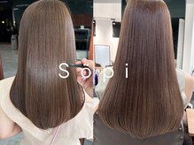 なりたい透明感を叶える"ブリーチなしダブルカラー"/名駅/名古屋/レイヤーカット/前髪/地毛風カラー