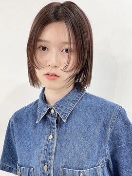 メゾンアクア 表参道(Maison ACQUA) ◎ショートレイヤーボブウルフ縮毛矯正10代20代30代