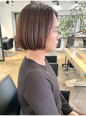 切りっぱなしボブミニボブパーマくびれボブ外ハネボブブリーチ