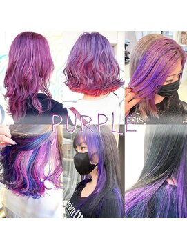 ヘアー アトリエ エゴン(hair atelier EGON) 魅惑のパープルカラー特集☆