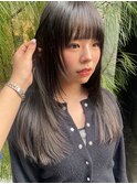 顔まわりカットレイヤーカット顔まわりレイヤーハッシュカット