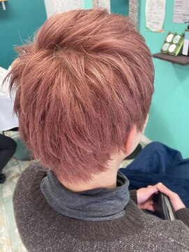 ファンヘアメイク(Fun hair make) ピンク