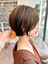 ビュー トウキョウ(VIEW TOKYO) 渋谷 20代30代40代大人可愛いひし形ショートボブ