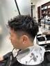 カット＋ツイスト/波巻き/シャドウパーマ 15620→12980　スタイリング剤付