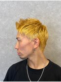 アップバング風束感ショートツーブロックオシャレ感