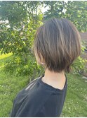大人ショートボブ