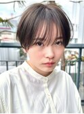 シースルマッシュショートヘア