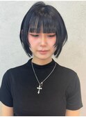 美髪/ワイドバング/ホワイトブロンド[髪質改善/ヘアセット/大宮]