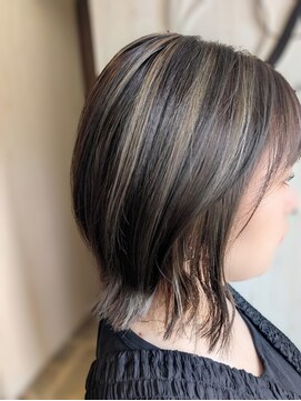 イコウヘアデザイン(icou hair design) コントラストハイライト◇白髪ぼかしにも◎
