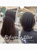 ミディアムレイヤー◎くびれウルフこなれミディ◎20代～50代