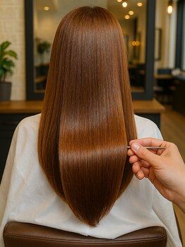 ◆髪質改善サロン◆今までのストレートの常識を覆す縮毛矯正！クーポンで「メテオ髪質改善ストレート」を◎