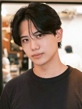 シティ(sity.) サーフカール/刈り上げセンターパート/フェザーパーマ