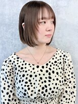 ラウンジ モリオ イケブクロ(Lounge MORIO Ikebukuro)&nbsp;ボブレイヤー切りっぱなしボブハッシュカットレイヤーボブ