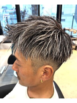 リア 布施店(Lia) メンズ　ホワイトメッシュ