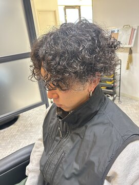 ルシードスタイルアートラッシュ(LUCIDO STYLE ARTRUSH) メンズカット×プードルパーマ