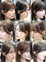 ハルキミナト ジャパン ヨコハマ(HARUKI MINATO japan YOKOHAMA)&nbsp;前髪カット/顔周りカット/盛れる顔周り