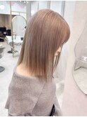 ダークアッシュ/大人ガーリー/似合わせカット/着物ヘア10代20代