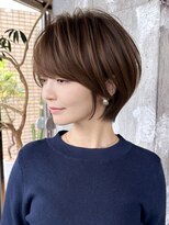 ロビー 表参道(ROBBY)&nbsp;ショートヘア/分け目なし/イメチェン/30代40代50代60代/表参道