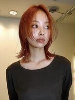 ネハス 名古屋栄店(nehus.)&nbsp;ウルフカット/レイヤーカット/ブリーチなしダブルカラー