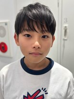 ロイ(Roi)&nbsp;キッズスタイル/メンズショート/黒髪/渋谷/ナチュラルショート