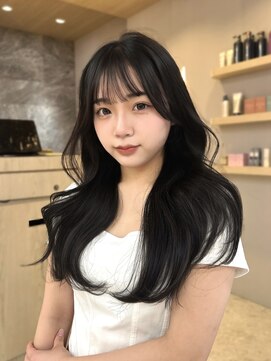 ボタン コロン 表参道 原宿(VOTAN COLON) ハイレイヤー/ミルクティー/顔まわりカット/ウォームベージュ