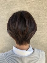 タミーズ 金山(Tummy's)&nbsp;大人可愛い丸みショート×ブラウンカラー