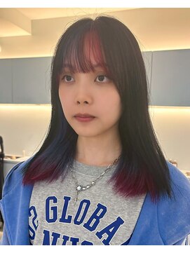 ノラ ウメダ(NORA UMEDA) ケアブリーチグラデーションカラーインナーカラー裾カラー梅田