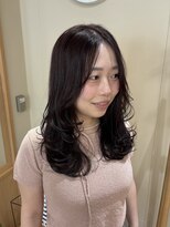 エミイ 鎌倉(eMii.)&nbsp;やわらかレイヤー［ピンクブラウン髪質改善レイヤーカット］