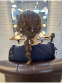 結婚式ヘアアレンジ