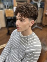 スリル ヘア アンド ネイル デザイン 恵比寿店(sulir hair and nail design)&nbsp;メンズパーマ/ツーブロック/波巻きニュアンスパーマ