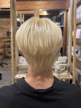 テントヘアー(tent hair) ハイトーンカラー
