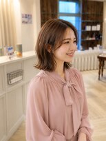 ユーシャンボール(U-CHAMBORD) ミディアムレイヤー×前髪なし