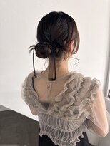 シアー(siar)&nbsp;お呼ばれヘアー　結婚式　二次会　ヘアセット　ヘアアレンジ