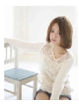 ロエナ(ROENA) ひし形デジタルパーマ耳かけウェーブパーマフォギーベージュ