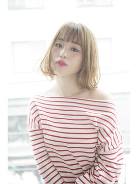 サロンドミルク 原宿(salon de MiLK) 【salon de MiLK 原宿】ミルクティアッシュ×ウェーブ