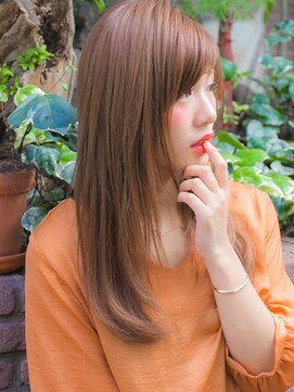 リリアン 青山(relian) 毛先までサラツヤなストレートに☆relian青山